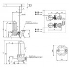 Насос Wilo REXA PRO C05DA-328/EAD1-2-T0025-540-O - техническая схема, фото