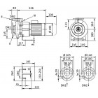 Wilo BL 32/210-1,1/4-R Одноступенчатый центробежный насос с сухим ротором блочного типа