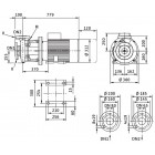 Wilo BL 65/160-11/2-R Одноступенчатый центробежный насос с сухим ротором блочного типа - размеры, фото