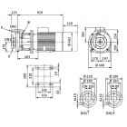 Wilo BL 80/200-30/2-R Одноступенчатый центробежный насос с сухим ротором блочного типа - размеры, фото
