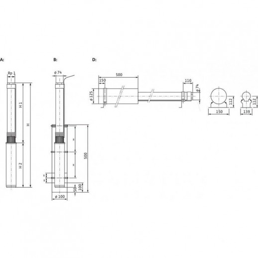 Sub TWU 3-0130-Plug&amp;amp;Pump/DS (1~230 V, 50 ?ц)