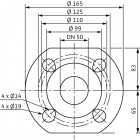 Wilo TOP-S 50/15 DM PN6/10 циркуляционный насос с мокрым ротором