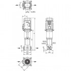 Насос Helix V 2205-1/25/E/KS/400-50-N - фото 7
